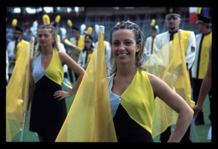 Le belle color guard dei Roncaglia's